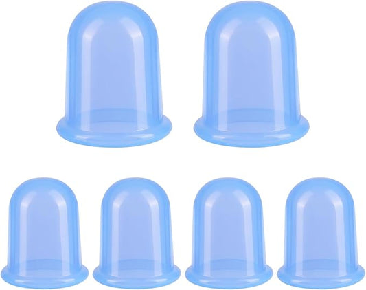 Silicone Cupping Therapy Set - Cupping Kit for Massage Therapy - Cellulite Remover Cupping Set - Anti Cellulite Cup Massager, Vacuum Suction Massage Cups for Cellulite Reduction