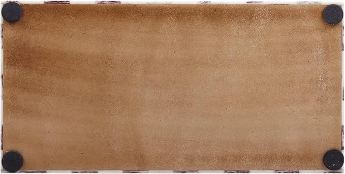 Handicrafts Home Handmade Chevron Pattern Decorative Box - Storage Organizer, Decor Centrepiece, Memory Keepsakes, Home Decor - Boho Style Treasure Box, Multipurpose Gift - Brown, 10x5x5