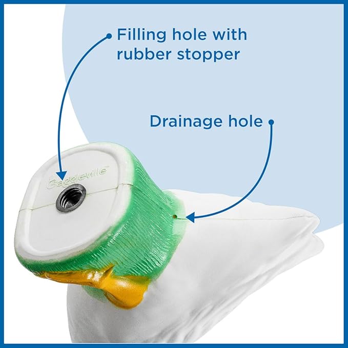 Fox Valley Traders Gaggleville Porch Goose Bundle Goose and Baby Statue – Charming Outdoor Decorative Figurine for Garden, Patio, or Entryway Accent