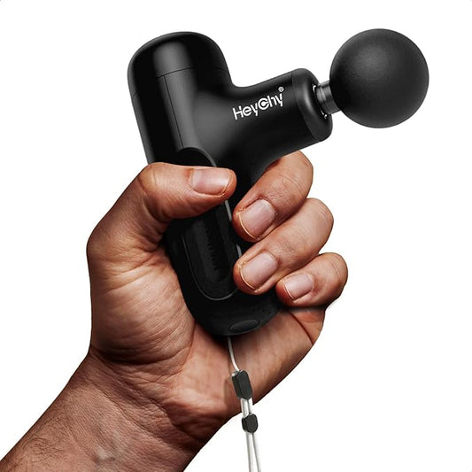 Super Mini Massage Gun Deep Tissue, Small Travel Size Muscle Percussion Massager for Pain Relief, Handheld Portable Massager with 5 Speeds, 2025 Gifts for Man&Women
