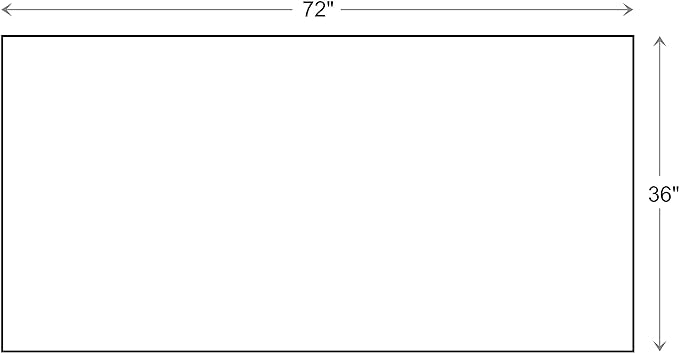 Calloway Mills 152963672N Black Border 36" x 72" Monogram Doormat Letter (N)