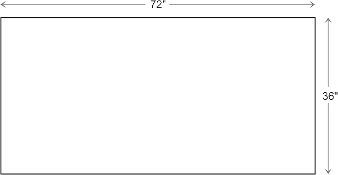 Calloway Mills 152963672A Black Border 36" x 72" Monogram Doormat Letter (A)