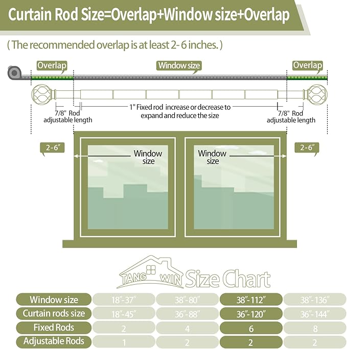 Wood Curtain Rods for Windows 66 to 120 Inch(5.5-10ft),1 Inch Adjustable Curtain Rod,Heavy Duty Curtain Rods,Wooden Netted Texture Drapery Rods,Single Window Curtain Rod 66-120",Brown Wood