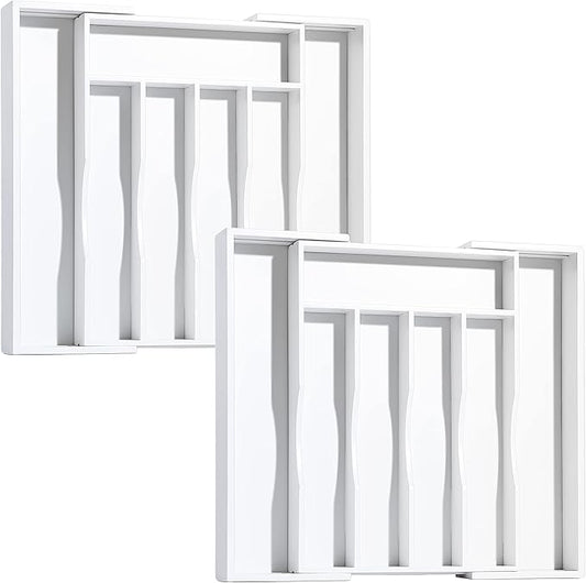 Kitchen Silverware Drawer Organizer and Storage Utensilios De Cocina Modernos Soporte Para Cucharas Trastes De Cocina Organizadores Platos Para Gabinetes Cajones Decoración Organizador Para Utensilios