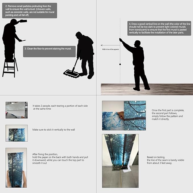 Gray Brooklyn Bridge at Night NYC Wall murals New York Peel and Stick Wallpaper for Bedroom Living Room - 85"x118"