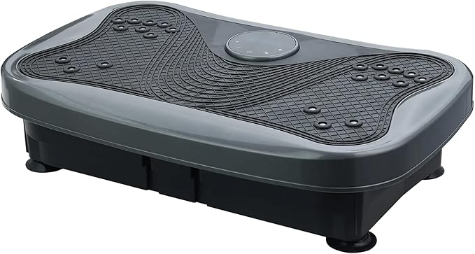 Vibration Plate Fitness Platform Whole Body Exercise Machine with 120 Speed Levels, Lymphatic Drainage, Fat Burning, and Weight Loss, Perfect for Women, Men, and Home Gym Exercise