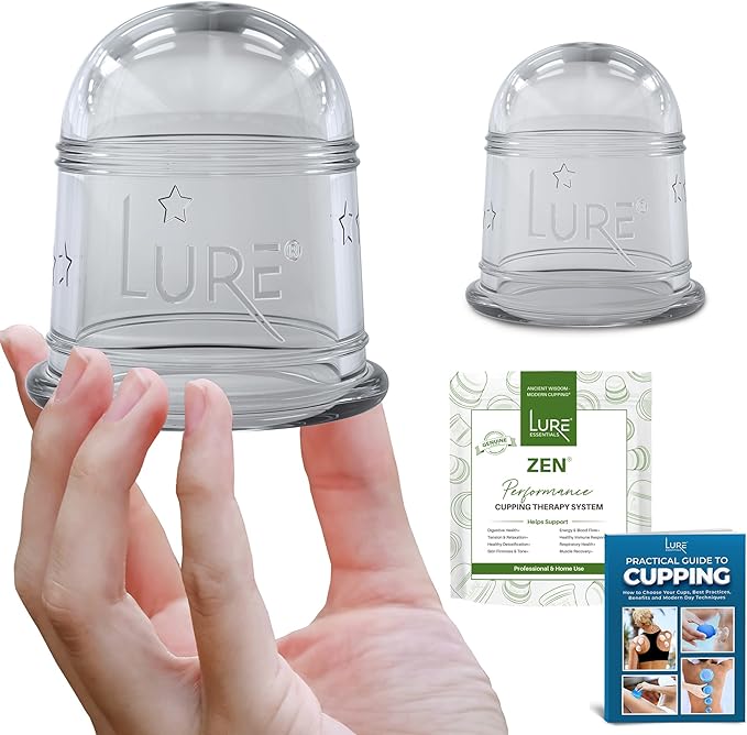 Silicone Cupping Therapy Set Beginner Massage Cupping Cups for Cupping Therapy Cup Kit for Massage, Myofascial Release, Cellulite Reduction