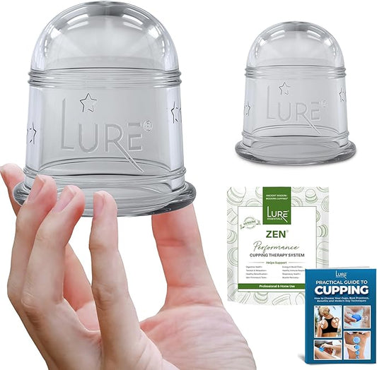 Silicone Cupping Therapy Set Beginner Massage Cupping Cups for Cupping Therapy Cup Kit for Massage, Myofascial Release, Cellulite Reduction