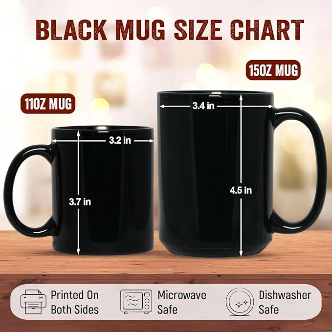 Cute Christmas Design Coffee Mug, Customized Name Black Cup For Christmas, Custom Christmas Themed Ceramic Mug 11oz 15oz, Personalized Christmas Decorative Cup, Gift For Friend Coworker