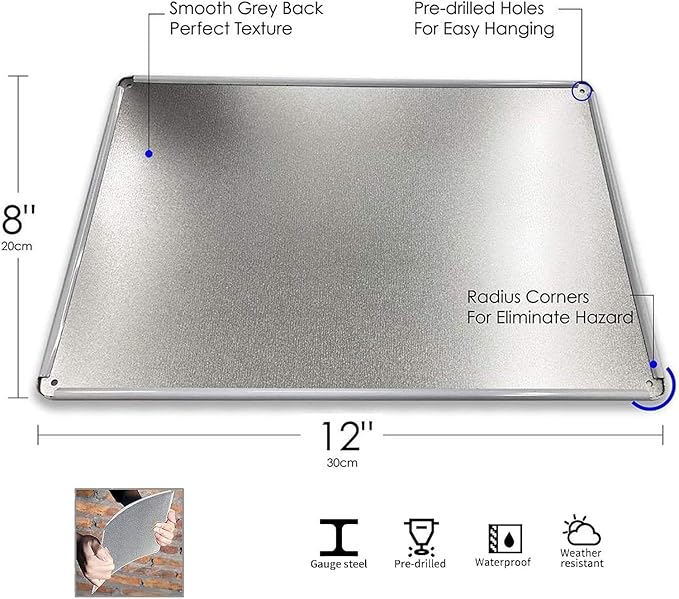 Man Cave Signs Garage Decor Vintage Music Wall Art for Game Room Patio Home Bar - Funny Garage Accessories for Men My Neighbors Are Listening To Great Music Metal Sign Gifts 8x12 Inch