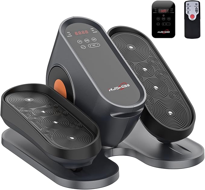 Under Desk Elliptical Machine, Electric Ellipse Leg Exerciser as Seen on Tv for Seniors with 10 Adjustable,Pedal Exerciser,Exercise Equipment for Home