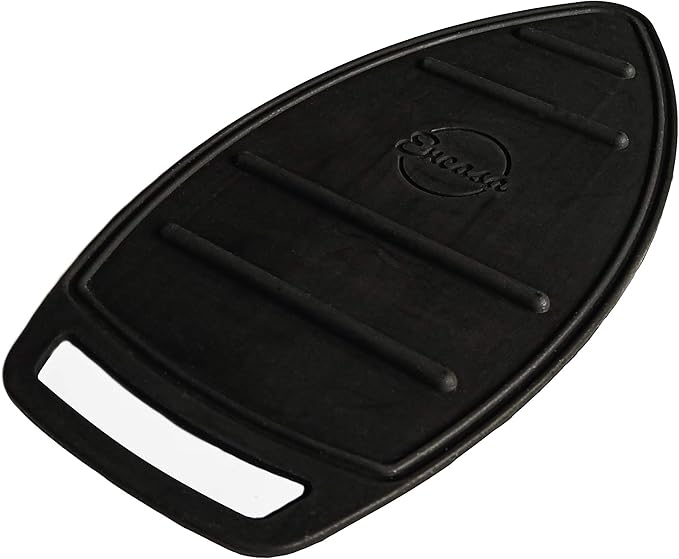 Encasa Homes Silicon Mat for Hot Iron Rest - Heat Resistant, Anti - Slip, Thicker Pad for Protecting Your Table During Ironing, Non-Burning, Machine Washable, Durable - Black