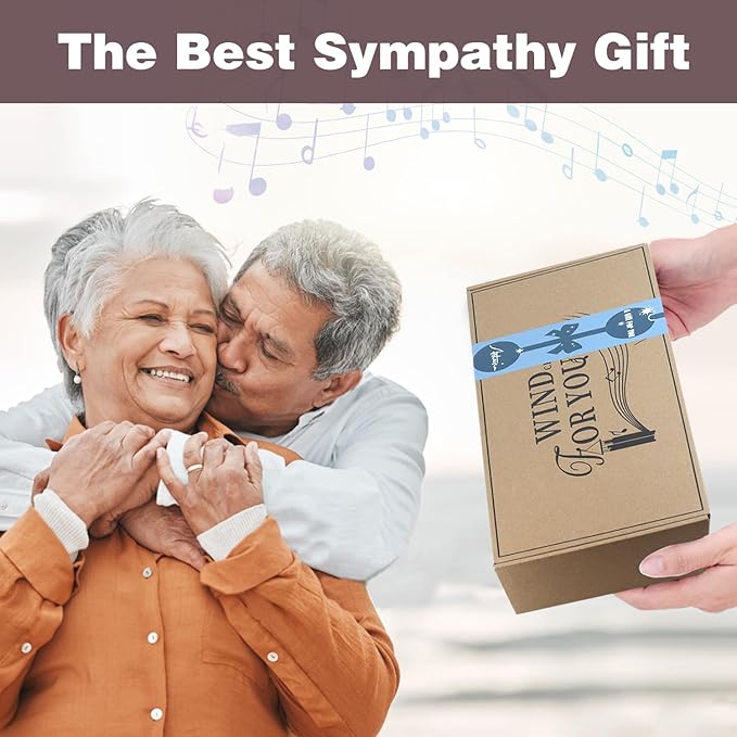 ASTARIN 36" Large Deep Tone Personalized Sympathy Wind Chimes, Memorial Wind Chime for Loss of Mother Father Loved One, Hummingbird Bereavement Gifts Decor Outdoor Patio Garden Graveyard