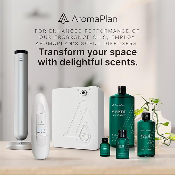 Aromaplan Scents, Clean Smelling Essential Oils, Fresh & Clean 5 Fl Oz (148ml)-Fresh Scent Essential Oil for Diffuser, USA Fragrance, Bigger Bottle, Bolder Aroma & Longer Lasting