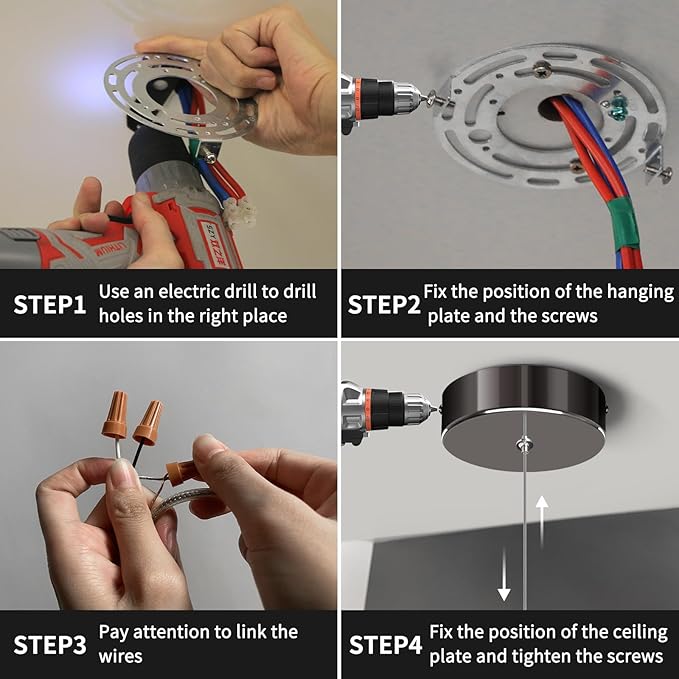 OKELI Modern Pendant Lights, LED Bubble Crystal Kitchen Island Lights Fixtures, Black Mini Single Pendant Lighting for Kitchen Island Bar,6W,6000K, ETL,3Pack