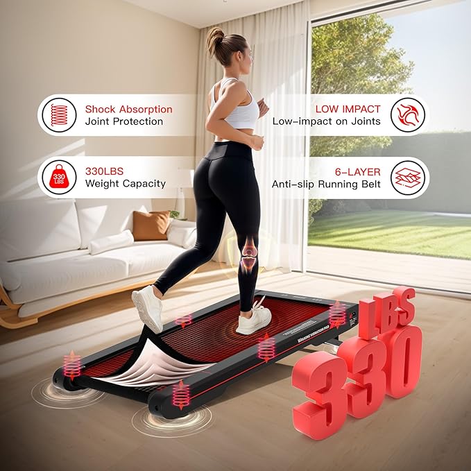 Walking Vibration Pad,Under Desk Treadmills for Home,4 in 1 Vibration Plate Exercise Machine,Portable Walking Pad with APP,350 Lb Capacity Multifunctional Treadmill Pro Max