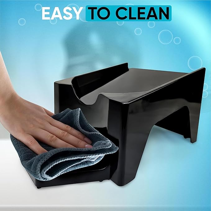 TidyFriend 2 Pack Laundry Detergent Dispenser with Tray & Strap, Laundry Soap Dispenser with Non-Slip Rubber Feet for Washing Room Organization, Easy Pour (Black)