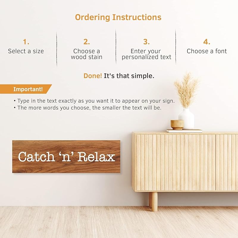 Custom Wood Signs Personalized | Farmhouse Decor | Personalized Signs | Personalized Rustic Wood Signs | Father's Day Gift | Custom Sign | Ready to Hang! (16x20 Inches)