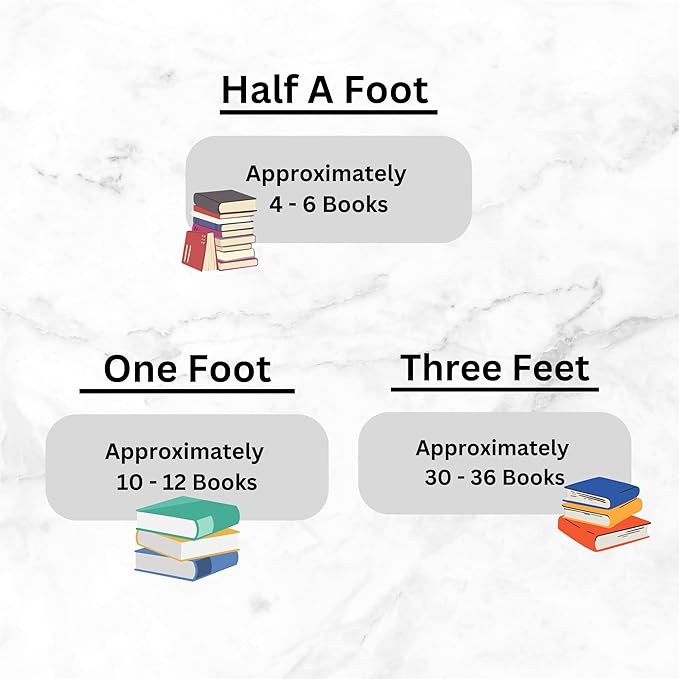 Curated Decorative Books Hardcover Décor Books for Home Décor, Choose Color, Interior Design, Office, Wedding Display, Instant Library, or Staging (Light Blue, Half Foot)