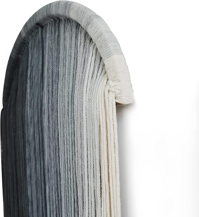 Macrame Wall Hanging Dip Dyed Macrame Decor for Living Room Bedroom Boho Decor 20"