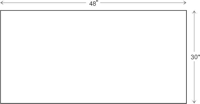 Calloway Mills 152963048S Black Border 30" x 48" Monogram Doormat Letter (S)