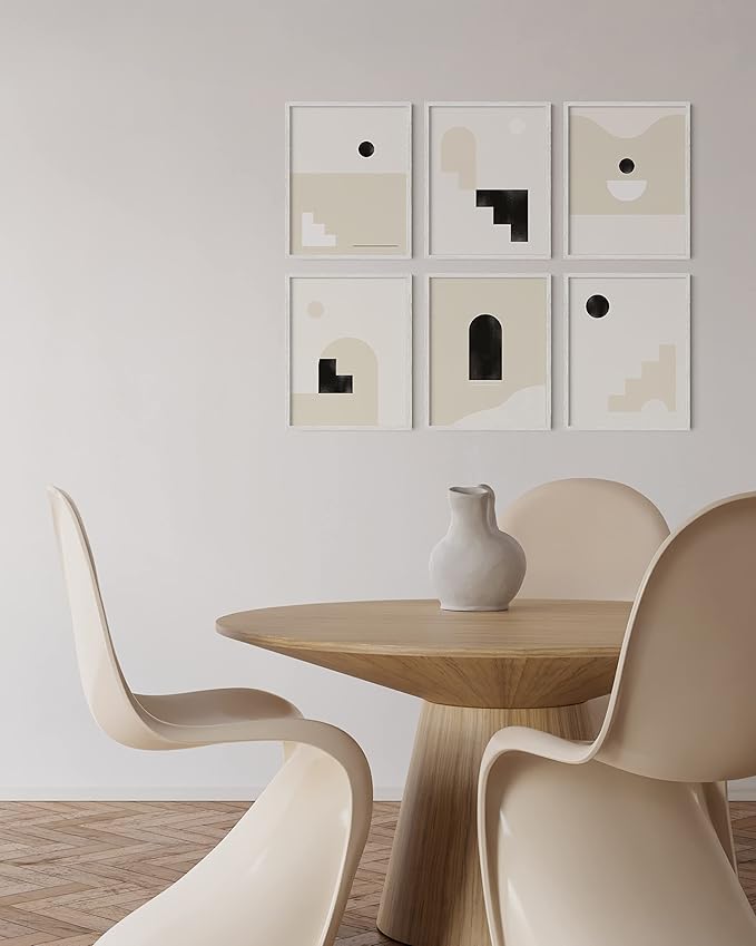 Haus and Hues 12x16 White Oak Wood Picture Frames Set of 25 - Premium Bulk Picture Frames 12x16 Bundle - Elegant Gallery Wall Frame Set for Posters, Art Display - Ideal for Wall Decor in Home & Office