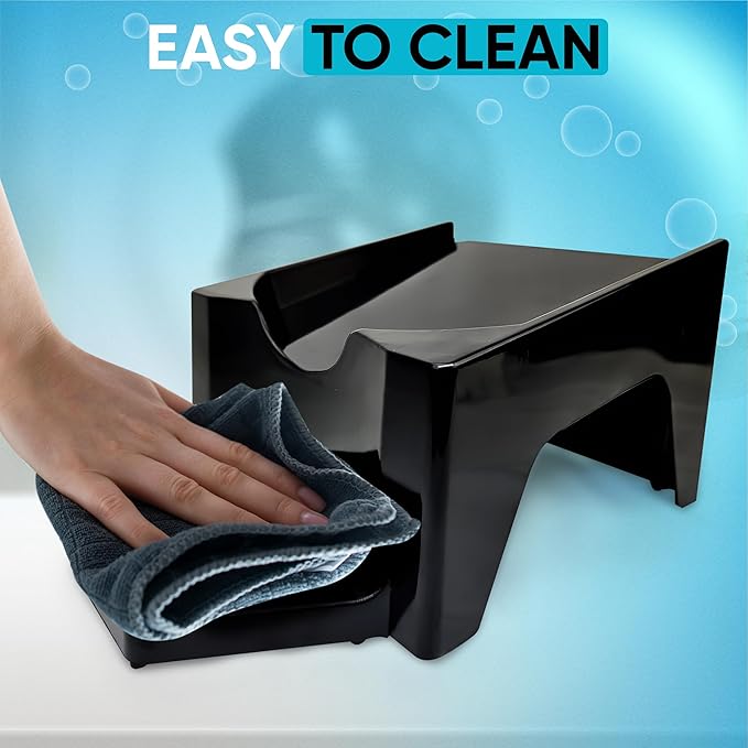 TidyFriend Laundry Detergent Dispenser with Tray & Strap, Laundry Soap Dispenser with Non-Slip Rubber Feet for Washing Room Organization, Easy Pour (Black)