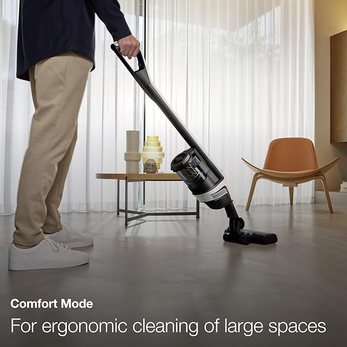 Miele Triflex HX2 Cordless Stick Vacuum Cleaner, 60 min runtime, Lotus White / Rose Gold
