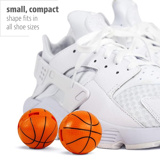 Sneaker Balls Emoji Sof Sole Shoe Eliminator & Remover, 3PK-Fresh, Clean Scent Blocks Odors-Twist-to-Activate, Colorful Designs, 6 Pack