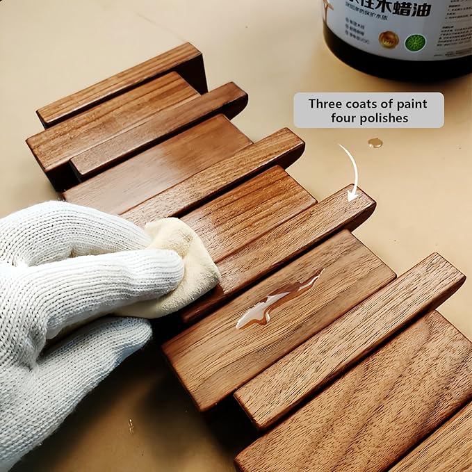 Wall Mounted Piano Key Hanger | Flip Style Hook | Entrance Wall Art Hook, Made of Oak Wood (3 Times Painted, 4 Times Polished) (Arc Beech, 6Hooks)