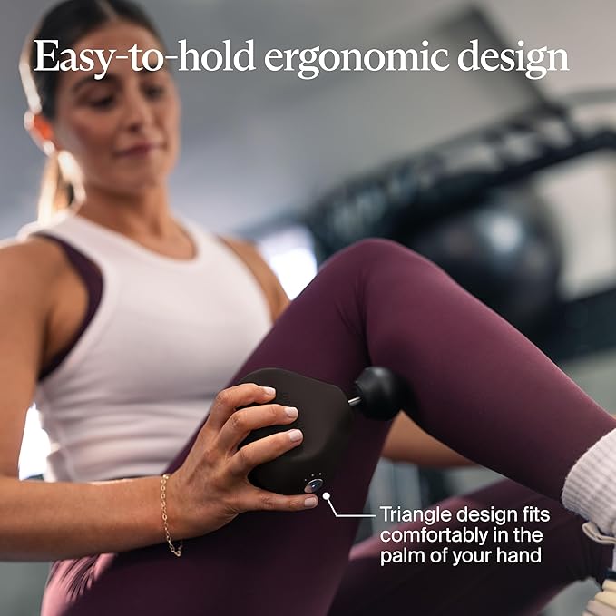 TheraGun Mini (3rd Generation) by Therabody – Ultra-Portable Massage Gun and Travel Essential for Fast, Effective Pain and Tension Relief Anywhere (Black)