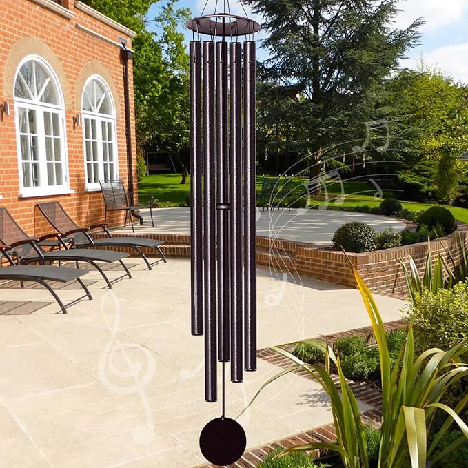 Large Wind Chimes for Outside Deep Tone, 65" Deep Tone Wind Chimes for Outside Porch Garden Patio Balcony Memorial Room Decor, Memorial Sympathy Gift for Loss of Loved One