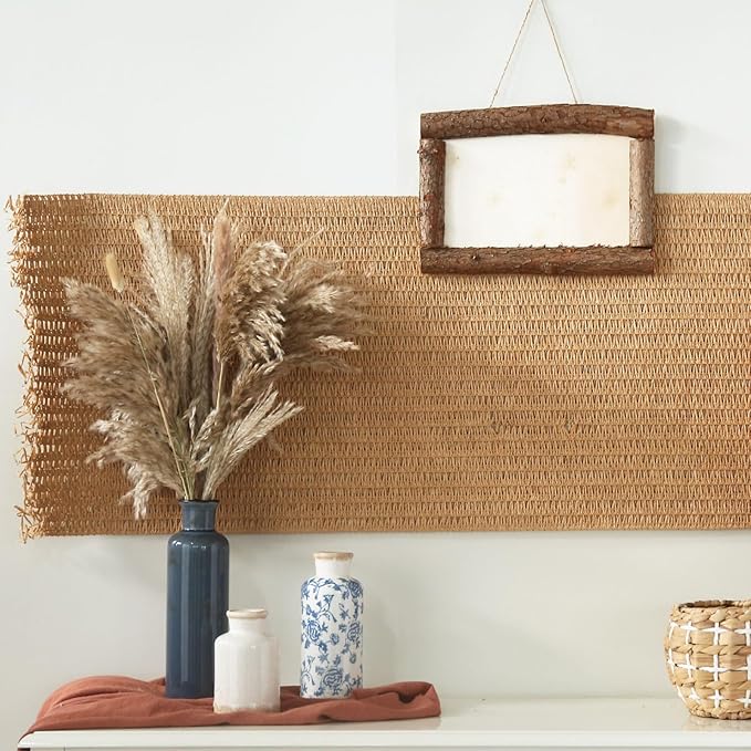 Ceramic Vintage Vases Set of 3, Blue and White Flower Decorative Vase Chinoiserie Decor Rustic Farmhouse Retro Floral Vases for Table Bookshelf Mantel Kitchen Living Room Office