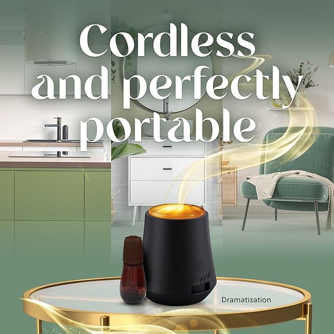 AIR WICK Essential Mist - Starter Kit White Sage & Mahogany, Air Freshener, Essential Oils