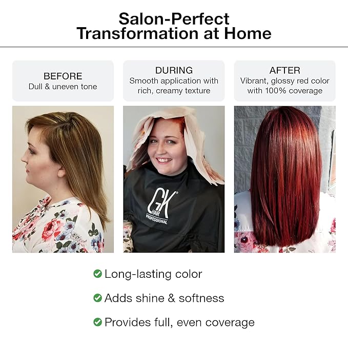 GK HAIR Global Keratin Natural 10 Lightest Platinum Blonde Hair Color Cream Tube (3.4 Fl Oz/100ml) + 20 Volume Developer (5 Fl Oz/150ml) - Professional Permanent Long Lasting Toner Dye