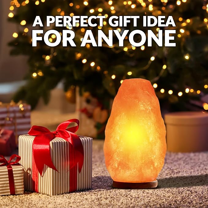 Himalayan Glow Salt Lamp with Dimmer Switch 5-7 lbs
