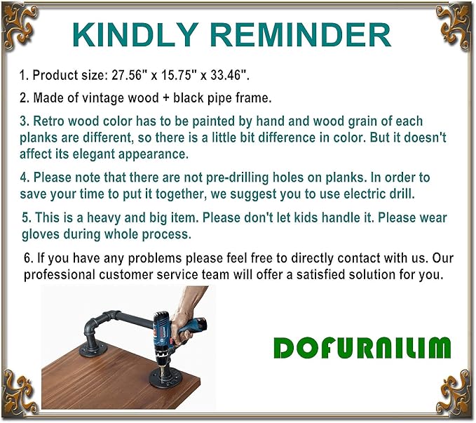 Industrial Pipe Bar Carts/Serving Carts/Kitchen Carts/Wine Rack Carts on Wheels with Shelves - Wood Rolling Carts - Wine Tea Liquor Shelves/Holder - Home Furniture