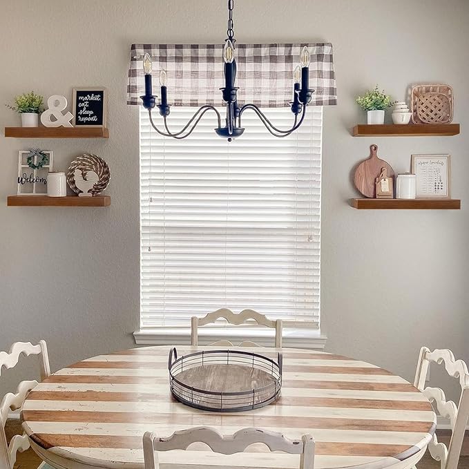 IAE Walnut Floating Wall Shelves 16 inch, Bathroom Shelves Wall Mounted,Invisible Shelf Floating Kitchen Shelves,Wooden Wall Shelving with Brackets for Living Room Wall Mounted,Easy Install,Set of 2