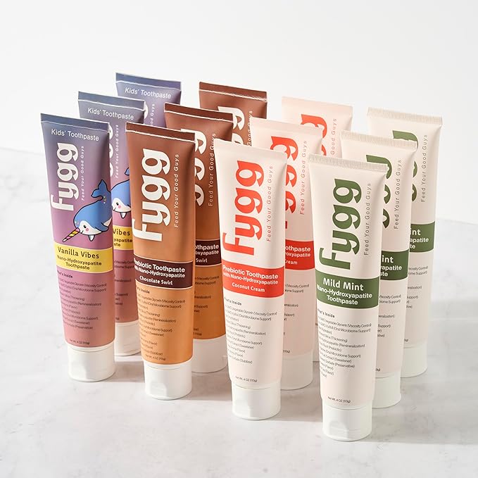 Fluoride Free Toothpaste, Nano Hydroxyapatite (Mild Mint) | Dentist Recommended - for Remineralizing, Whitening, & Sensitive Teeth - Premium Tooth Paste for Adults & Kids Oral Care (4oz)