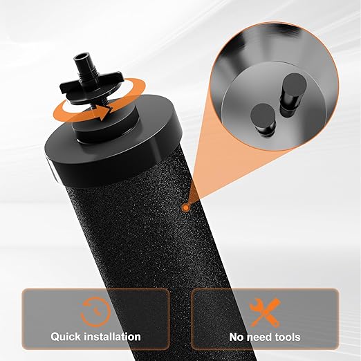 SKYSEN Water Filter Replacement for Berkey® BB9-2, Compatible with Berkey® Gravity Water Filter System.(wfr-4)