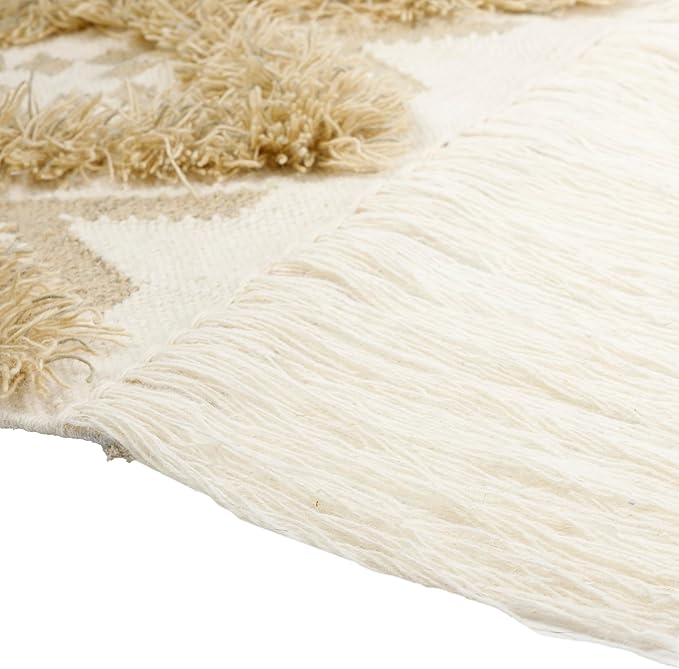 Mark&Day Wall Hanging, Windigsteig Coastal Farmhouse Khaki Tapestry Wall Hanging for Living Room, Bedroom, Office or Kitchen (48"H x 24"W)