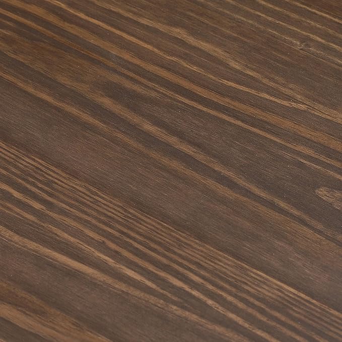 Plank+Beam Solid Wood Console Table, 46.25 Inch, Sofa Table, Narrow Entryway Table for Hallway, Behind The Couch, Living Room, Foyer, Easy Assembly, Walnut