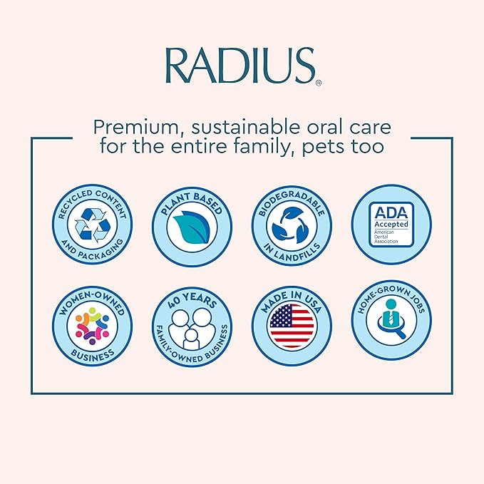 RADIUS USDA Organic Kids Toothpaste 3oz Non Toxic Chemical-Free Gluten-Free Designed to Improve Gum Health for Children's 6 Months and Up - Coconut Banana - Pack of 3