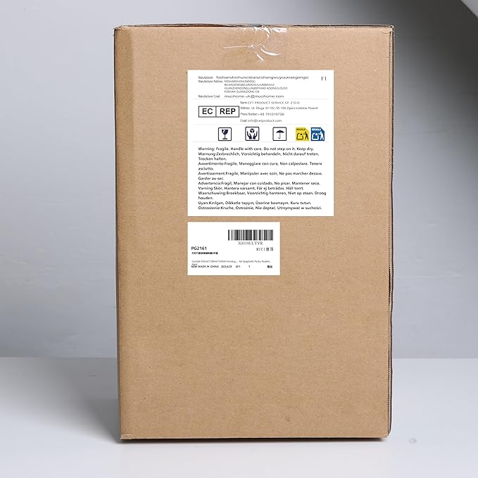 ComSaf Airtight Glass Storage Canister with Lids (0.7Qt/1.2Qt/1.6Qt) Set of 6, Food Storage Container Kitchen Pantry Storage Jar, Glass Jars for Flour Cereal Sugar Tea Coffee Beans Snacks, Square