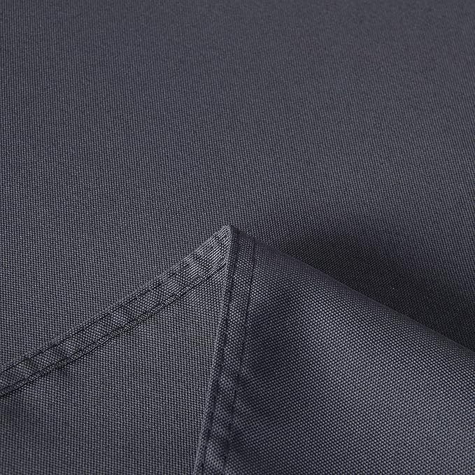 sancua Rectangle Tablecloth - 70 x 90 Inch - Stain and Wrinkle Resistant Washable Polyester Table Cloth, Decorative Fabric Table Cover for Dining Tables, Buffet Parties and Camping, Grey