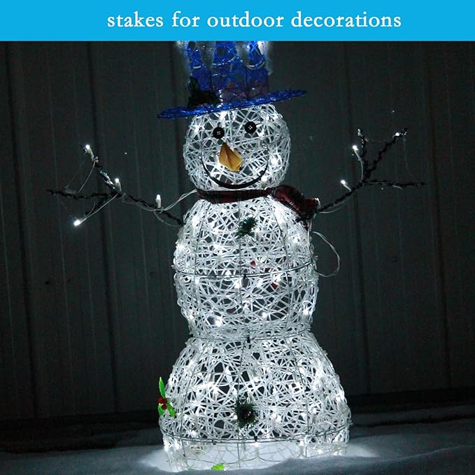 RAOOKIF 12 Inch Galvanized Garden Landscape Staples, 20/50/100/200Pcs Garden Metal Stakes, 11 Gauge Heavy Duty Ground Stakes for Decoration, Fence and Lawn Use, Fabric Pins (50, 12 Inch)