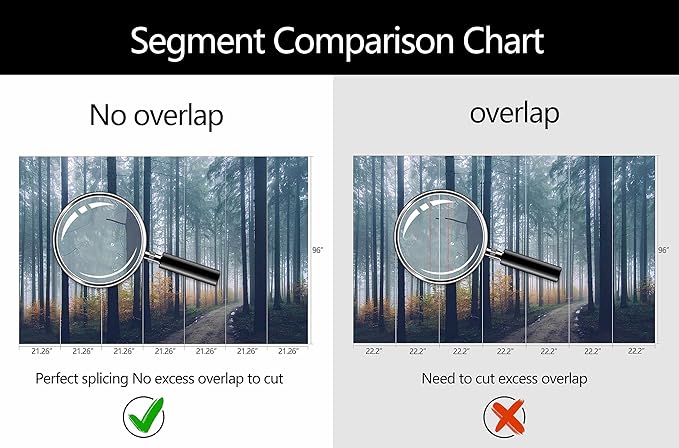 WFBHUA-Dark Forest Tree Wallpaper Mural Nursery Woodland Natural Landscapes Wall Murals for Bedroom Living Room(Not Peel and Stick)