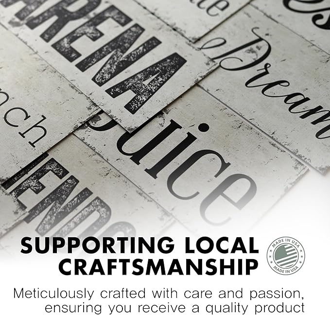 Rustic Custom Metal Sign - Custom Sign for Indoor or Outdoor Use (Rustic Black, 15x15 inches)