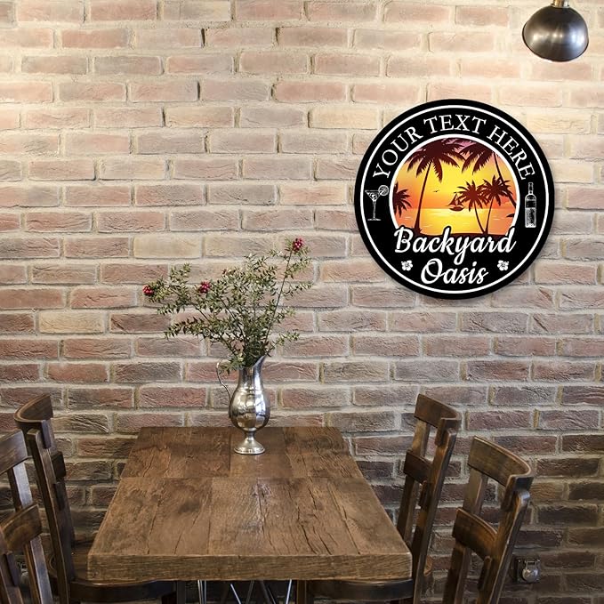 Personalized Metal Sign - Custom Name Wall Decor for Indoors/Outdoors, Last Name Sign 10-36 Inch, Rust-Proof Steel, Perfect Housewarming & Wedding Gift - MADE IN USA