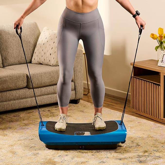 Lifepro Vibration Plate Machines – Full Body Workout, Recovery & Lymphatic Drainage with 4D Motion, Silent Operation, Joint Support, & Triple Motor Technology for Circulation, Fat Burn & Toning